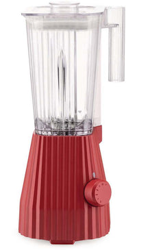 Mixeur Alessi Plissé - 5 vitesses + mode turbo - rouge - Michele de Lucchi - 1,5 litre - MDL09 R