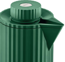 Alessi Carafe Thermos Plissé - MDL12 GR - Vert - 1 Litre - par Michele De Lucchi