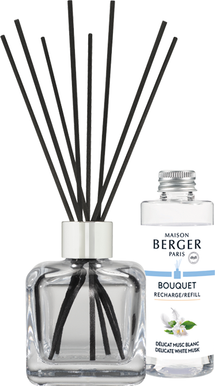 Maison Berger Bâtonnets Parfumés Délicat Musc Blanc - 125 ml