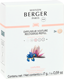 Recharge Maison Berger - pour parfum voiture - Liliflora - 2 pièces