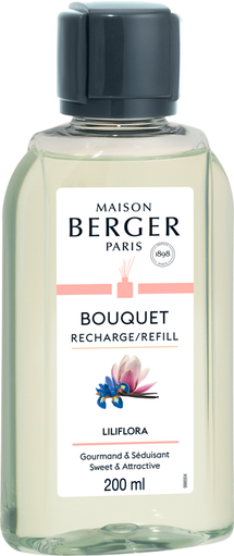 Recharge Maison Berger - pour bâtonnets parfumés - Liliflora - 200 ml