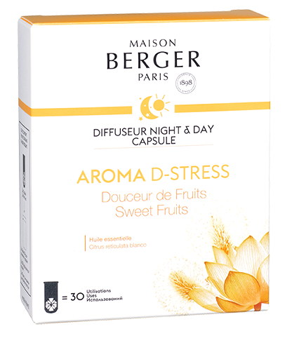 Capsule de diffuseur Maison Berger Night & Day Aroma D-Stress