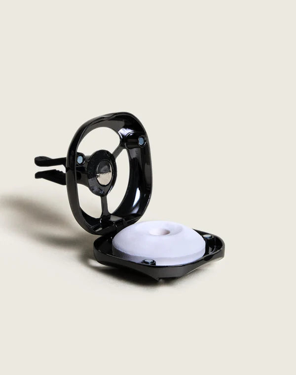 Maison Berger Autoparfum Diffuser Eternity Gun metal / Lady Flower - Met navulling