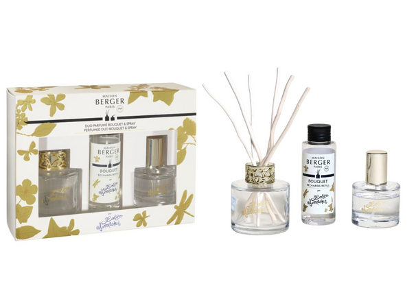 Maison Berger Giftset Duo Lolita Lempicka - Geurstokjes 80 ml & Roomspray 50 ml