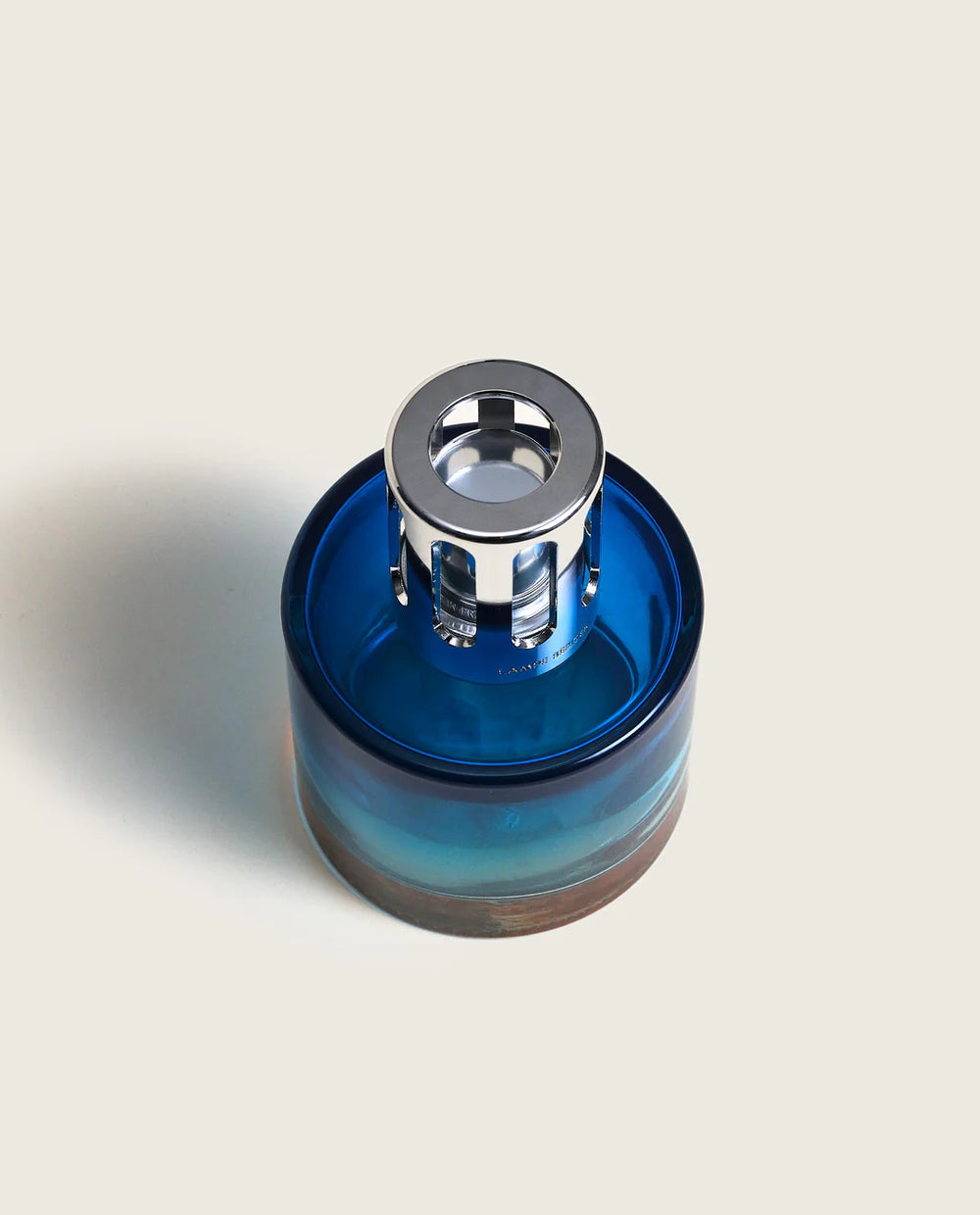 Coffret cadeau Maison Berger - Brûleur de parfum Berger Pure / Caresse de Coton - Bleu