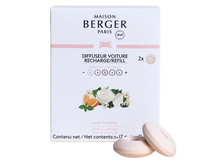Maison Berger Navulling - voor autoparfum - Lady Flower - 2 Stuks