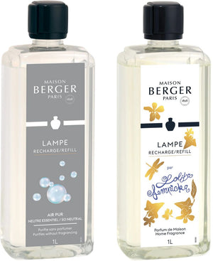 Recharge parfum Maison Berger - So Neutral + Lolita Lempicka - 2x1 L - 2 pieces