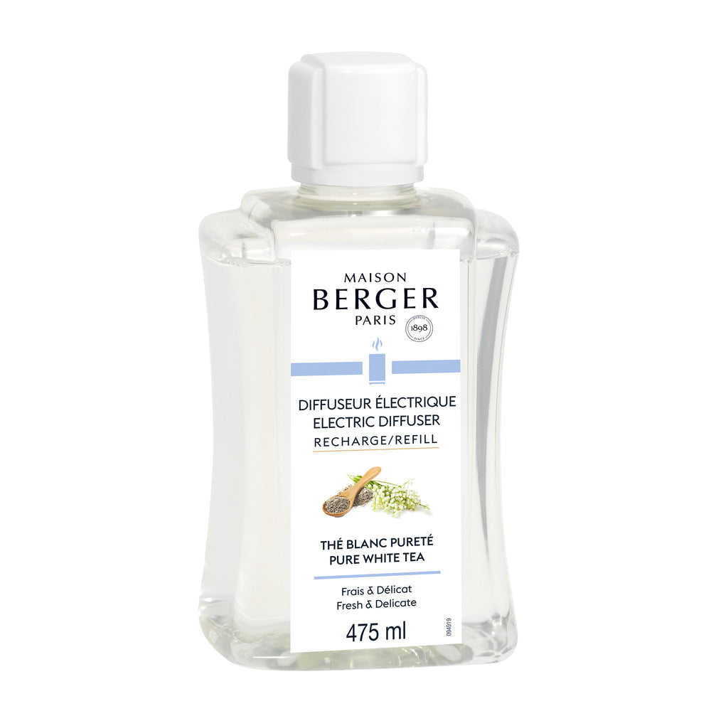 Maison Berger Navulling - voor Mistdiffuser - Pure White Tea - 475 ml