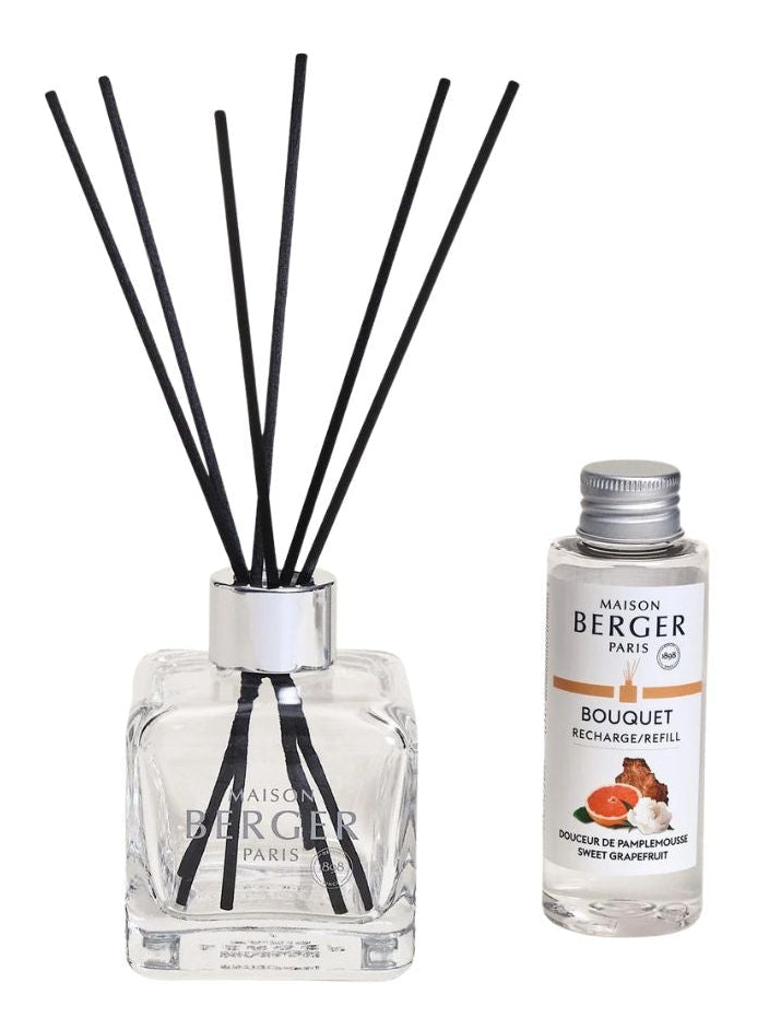 Maison Berger Geurstokjes Cube - Sweet Grapefruit - 100 ml
