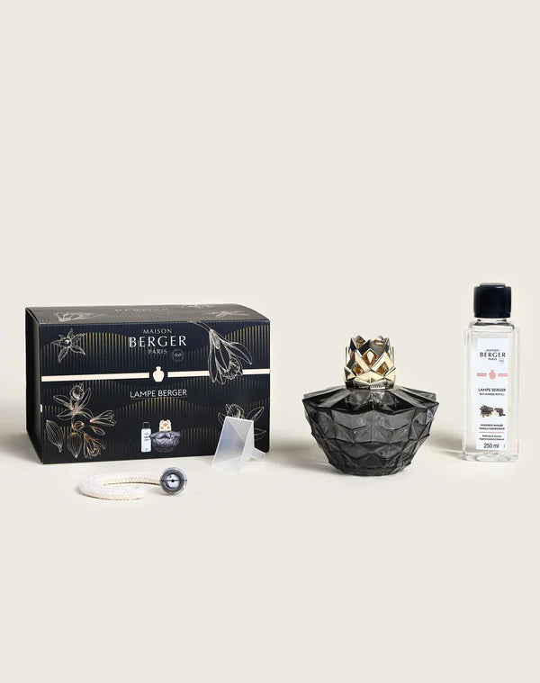 Set parfum Maison Berger - Lampe - Splendeur Vanillée - 250 ml - 6 pièces