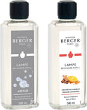 Set de recharges Maison Berger - pour brûleur - So Neutral+Orange Cannelle - 1 L