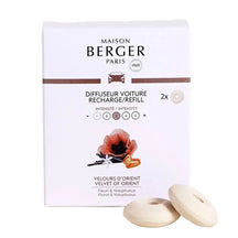 Ensemble de parfum auto Maison Berger - Diffuseur ON/OFF - Velvet Of Orient