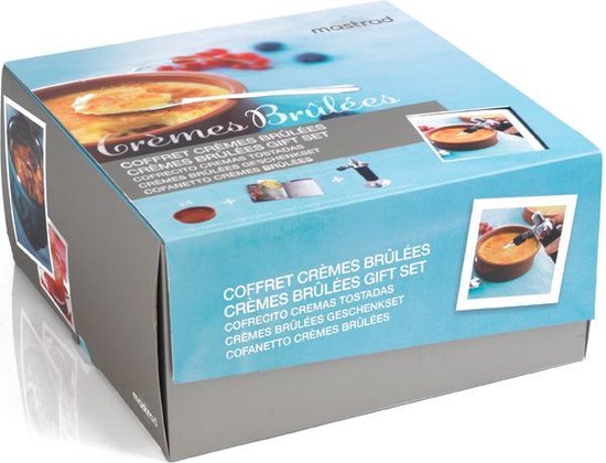 Mastrad Crème Brûlée Coffret Cadeau