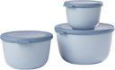 Ensemble Mepal Bol multiple Nordic Blue 3 pièces (500 ml, 1 et 2 litres)