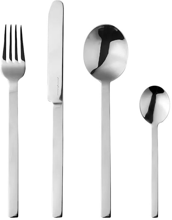 Mepra Ménagère Stile - Acier inoxydable - 4 pièces / 1 personne