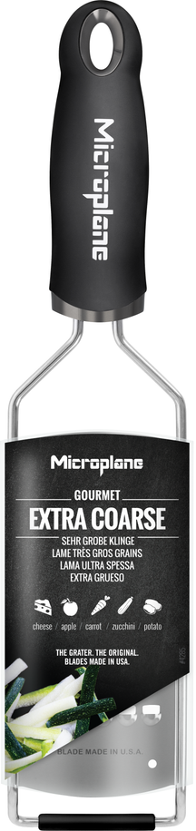 Râpe Microplane Gourmet - Extra Grossière - Acier Inoxydable