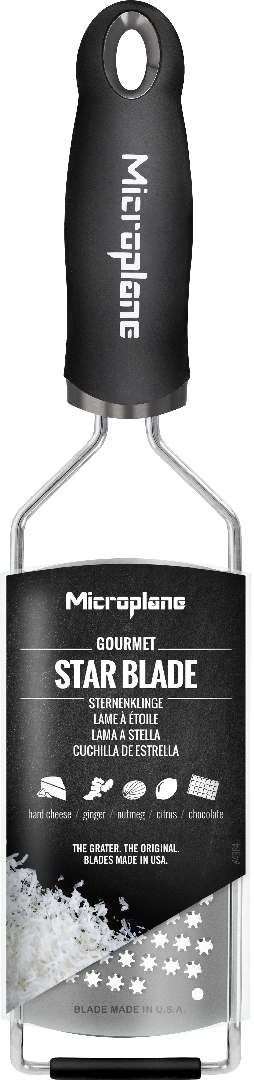 Râpe Microplane Gourmet - Étoile - Acier inoxydable