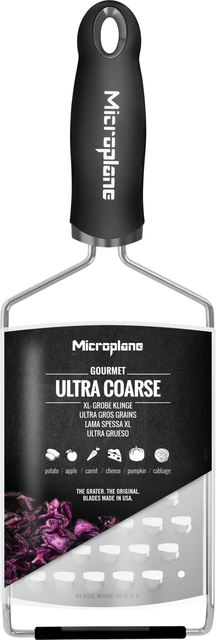 Râpe Microplane Gourmet - Extra Grossière / Extra Large - Acier Inoxydable