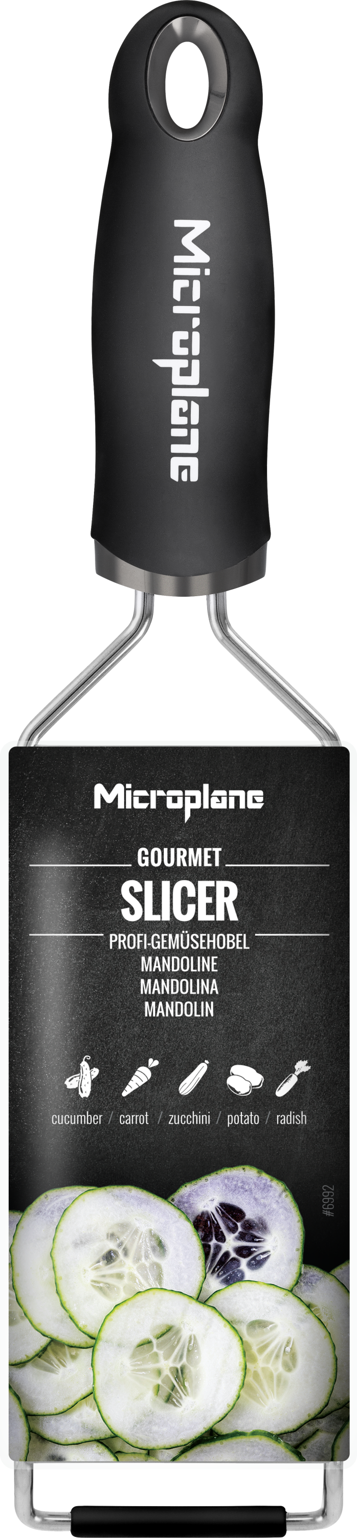 Mandoline Gourmet Microplane - Acier inoxydable