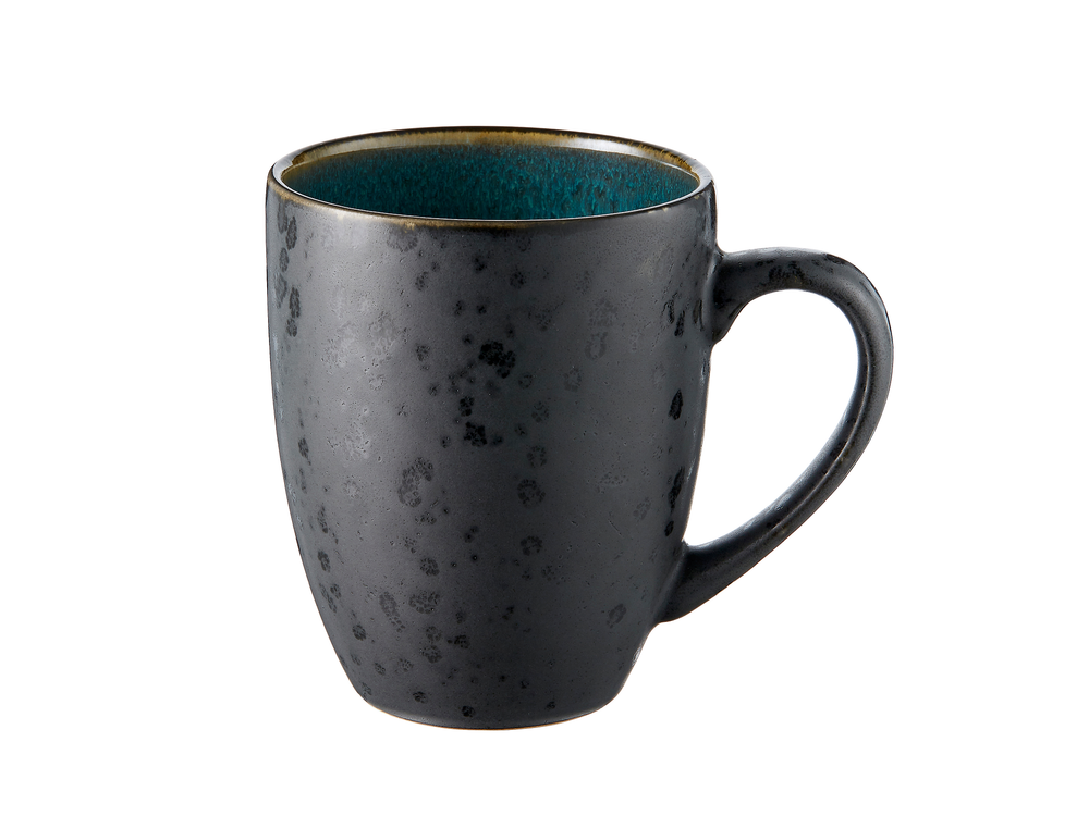 Tasses Bitz Gastro Noir/multi Bleu 300 ml - 4 Pièces