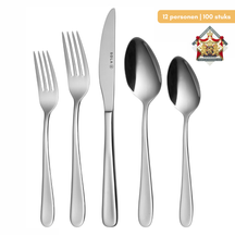 Ensemble de couverts Sola Florence - Acier inoxydable 18/10 - 100 pièces / 12 personnes
