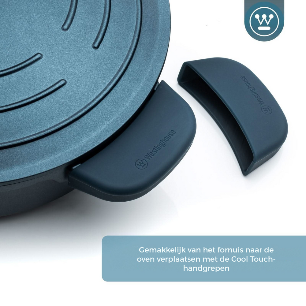 Cocotte Westinghouse Performance Bravery Blue - ø 24 cm / 4,5 litres
