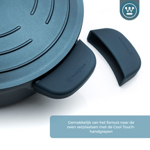 Cocotte Westinghouse Performance Bravery Blue - ø 24 cm / 4,5 litres