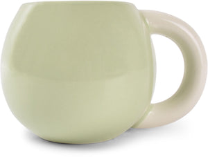 Tasse en porcelaine Ona - Tasse à café - Lola - 330 ml - Verte