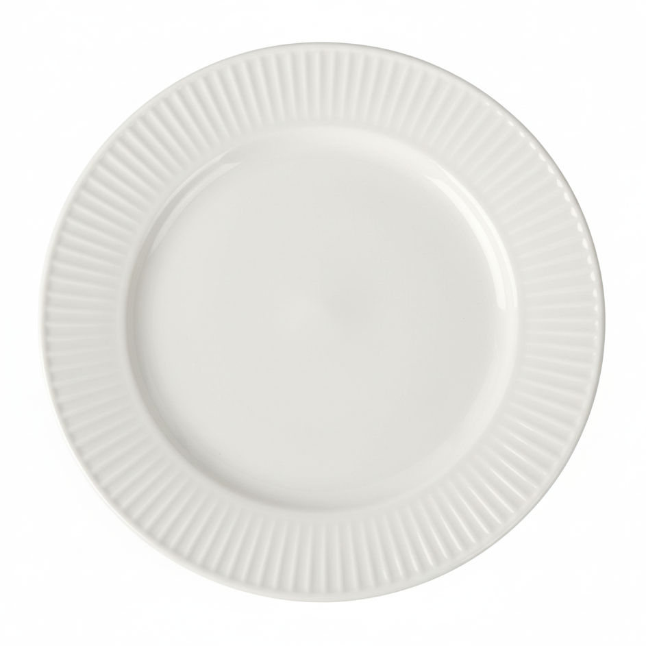 Set d'assiettes Siaki - Assiettes a petit-dejeuner - New Bone - Ø20 cm - 6 pièces