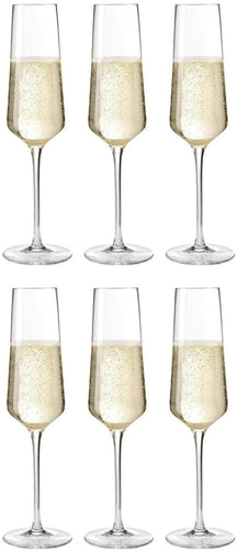 Verres à champagne Leonardo Puccini 280 ml - 6 pièces