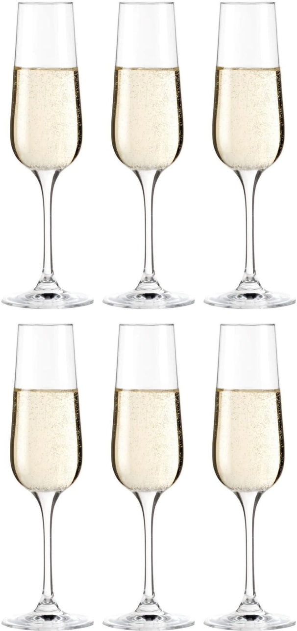 Verres à champagne Leonardo Tivoli 210 ml - 6 pièces