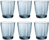 Verres à eau Bormioli Rocco Pulsar Bleu 300 ml - 6 pièces