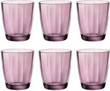 Verres à eau Bormioli Rocco Pulsar Violet 300 ml - 6 pièces