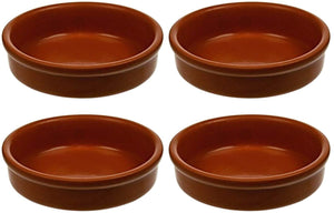 Cosy & Trendy Ramequins Crème Brûlée en Terracotta ø 12 cm - 4 Pièces