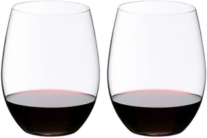 Ensemble de verres a vin Riedel - Verres a vin rouge - O Wine - 600ml - 2 pièces
