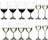 Ensemble de verres à vin Riedel Ouverture - 12 pièces