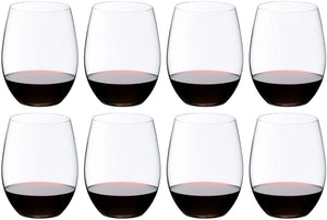 Ensemble de verres a vin Riedel - Verre Bordeaux - O Wine - 600 ml - 8 pièces