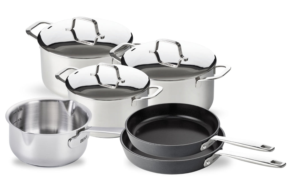 Set de casseroles Beka - Batterie de cuisson - Maestro - Ø 16-28cm - 6 pièces
