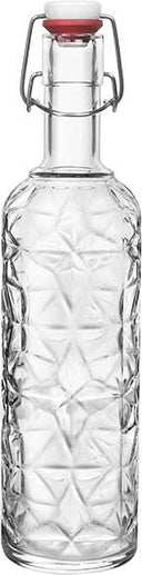 Bouteille à bouchon / Bouteille Weck Oriente Transparente 1 litre de Bormioli Rocco