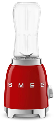 Mixeur Smoothie SMEG - compact - Rouge - 600 ml - PBF01RDEU