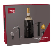 Ensemble de vin Vacu Vin Original - Noir - 5 pièces