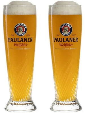 Ensemble de verres a bière Paulaner - Weizen - 300 ml - 2 pièces