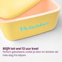 Polarbox Glacière avec bandoulière - Jaune Cyan - 20 Litres