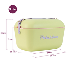 Polarbox Glacière avec bandoulière - Lime Lilac - 12 Litres