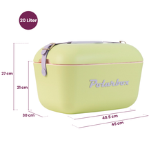 Glacière Polarbox - Glacière avec bandoulière - Lime-Lilac - 20 L