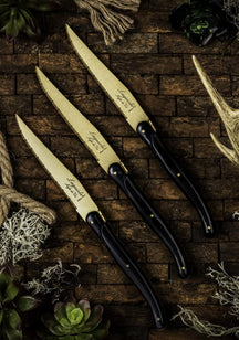 Ensemble de couteaux a steak Laguiole Style de Vie - Prestige Line - 6 pièces