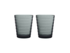 Verre Iittala Aino Aalto Gris foncé 220 ml - 2 pièces