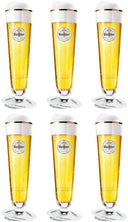 Verres à bière Warsteiner sur pied 400 ml - 6 pièces