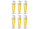 Verres à bière Warsteiner sur pied 300 ml - 6 pièces