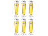 Verres à bière Warsteiner sur pied 300 ml - 6 pièces